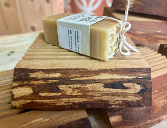 Porte-savon en bois