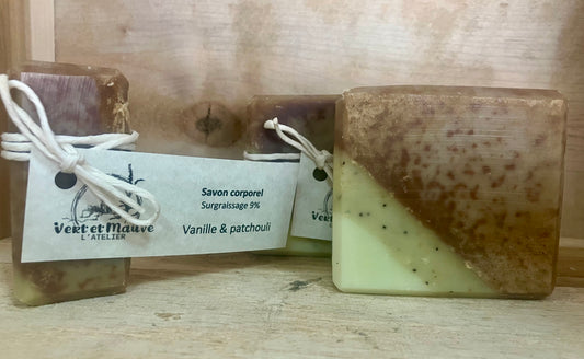 Savon corporel - Vanille & patchouli