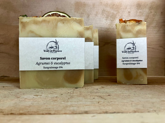 Savon corporel - Agrumes & eucalyptus
