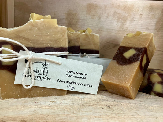 Savon corporel - Poire asiatique & cacao
