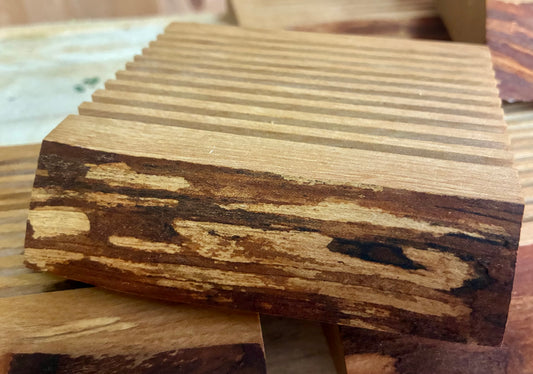 Porte-savon en bois
