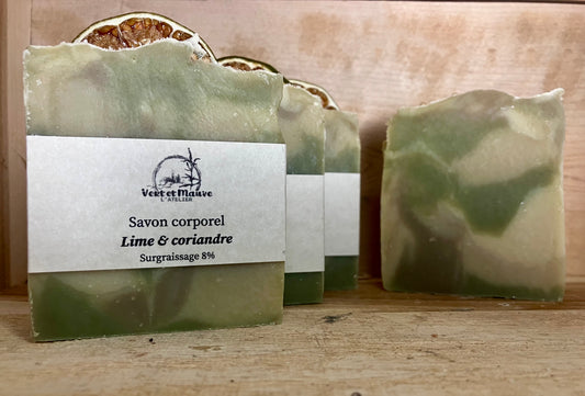 Savon corporel - Lime & coriandre