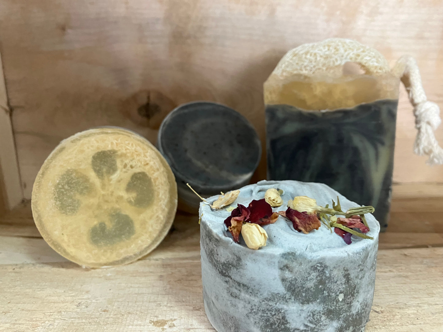 Savon corporel - Luffa, pavot et lilas (Édition limitée)