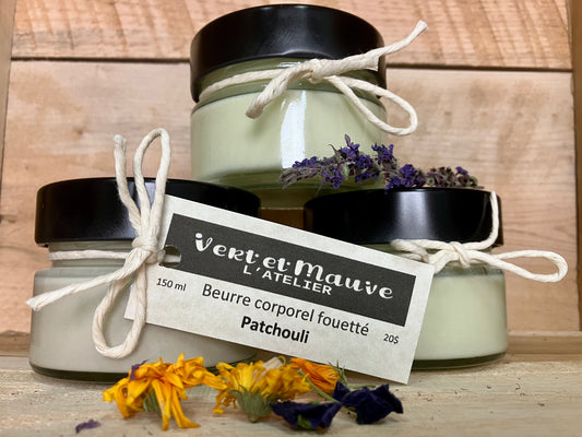 Beurres corporels fouettés