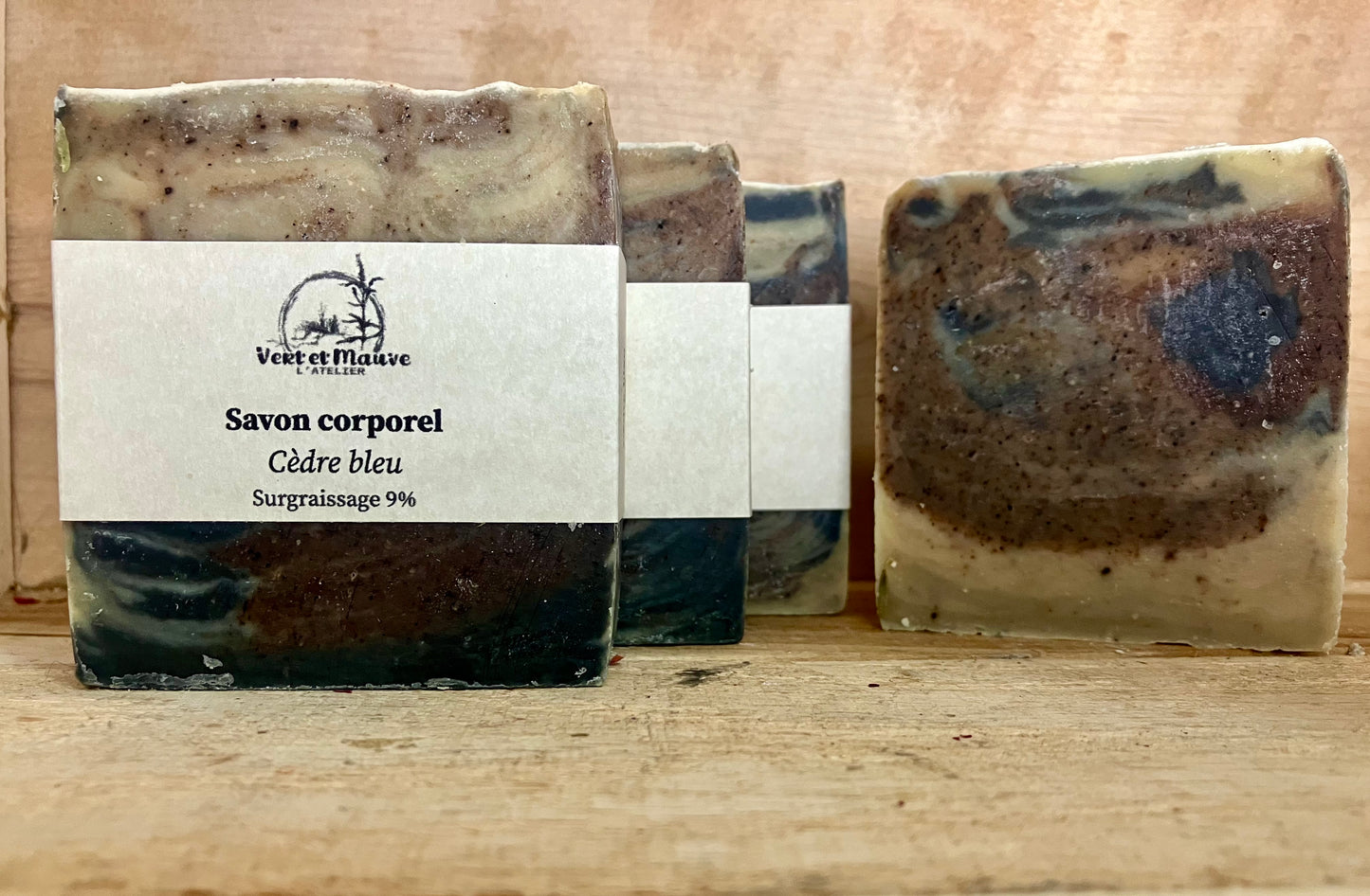 Savon corporel - Cèdre bleu