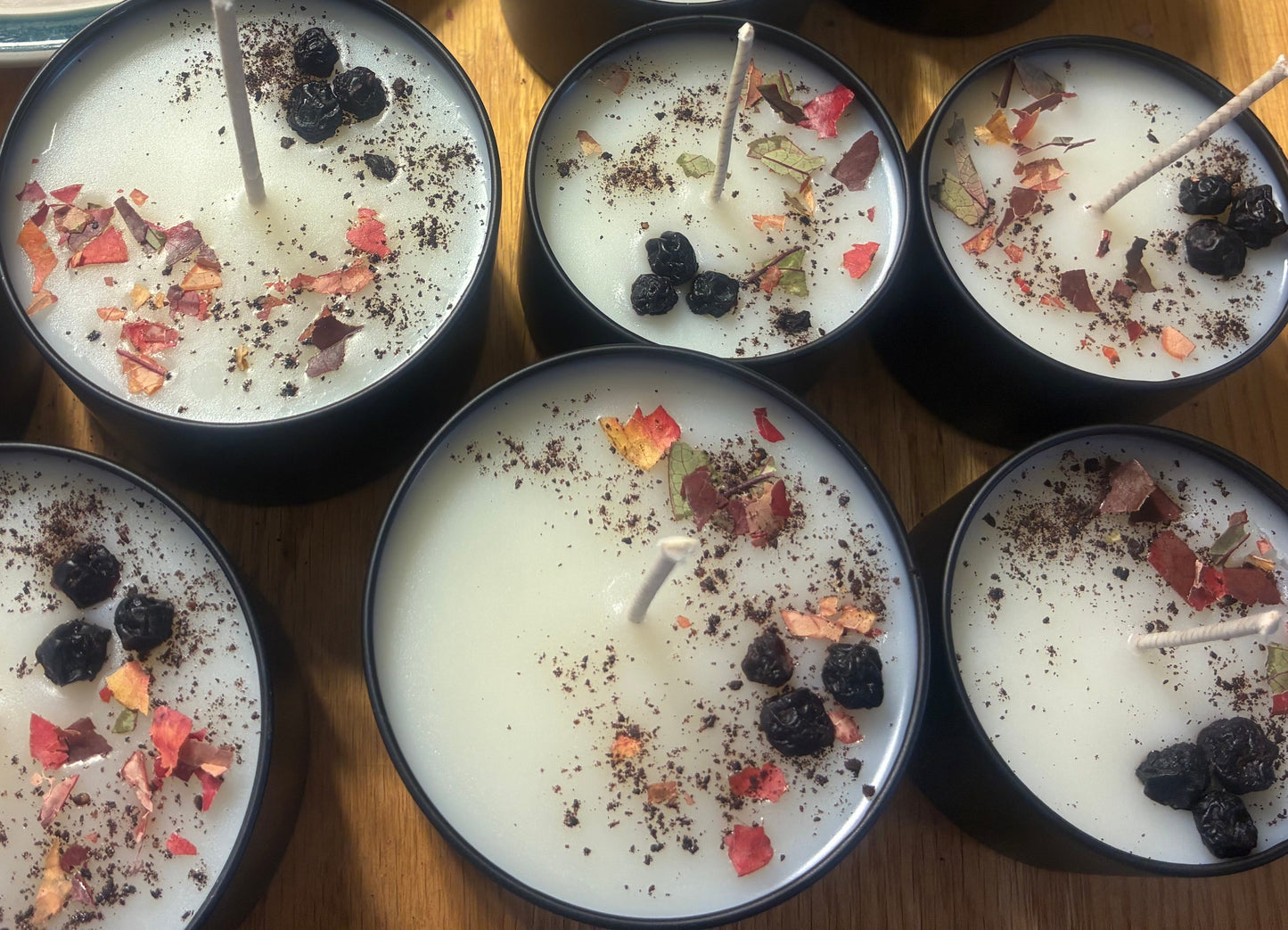 Bougie  - Le tour du lac! - Bleuets