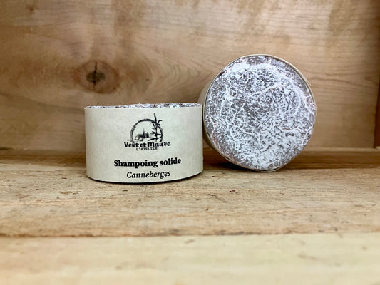 Shampooing solide - Canneberges