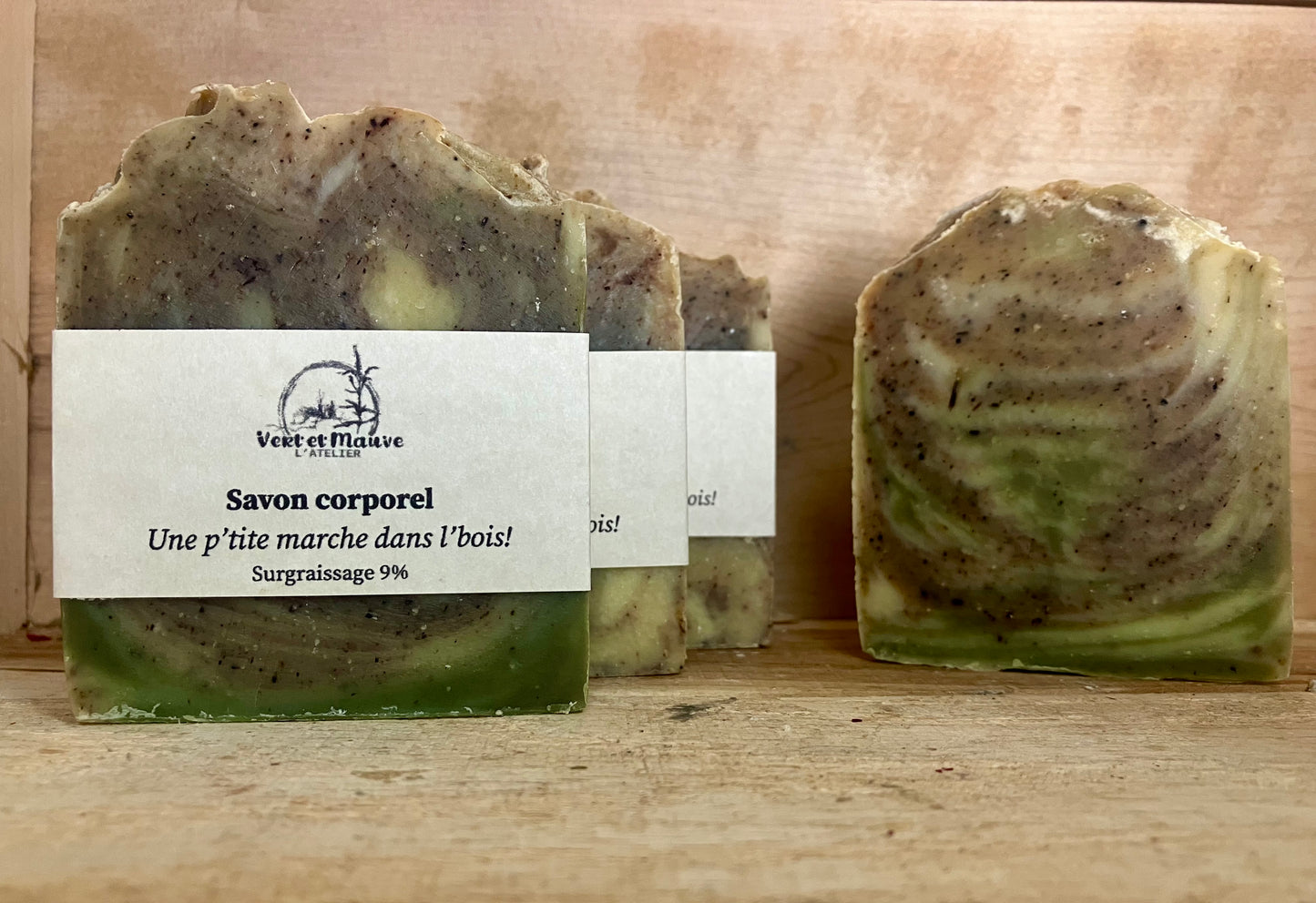 Savon corporel - Une p’tite marche dans l’bois!