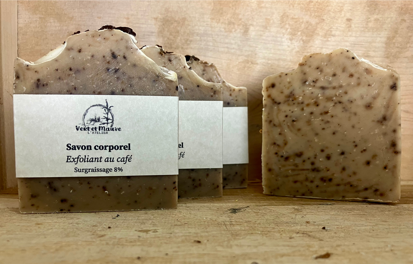 Savon corporel - Exfoliant au café