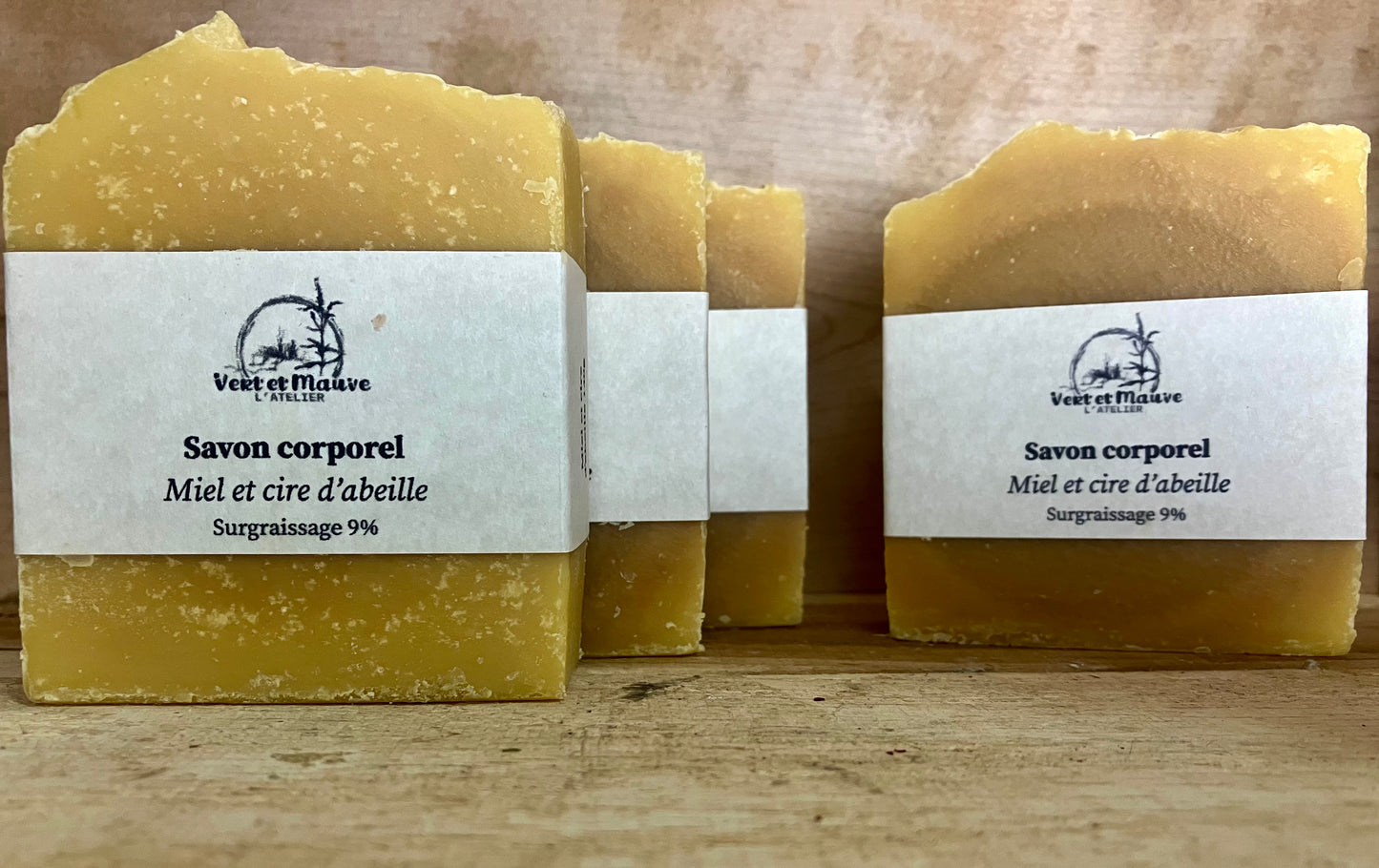 Savon corporel - Miel et cire d’abeille